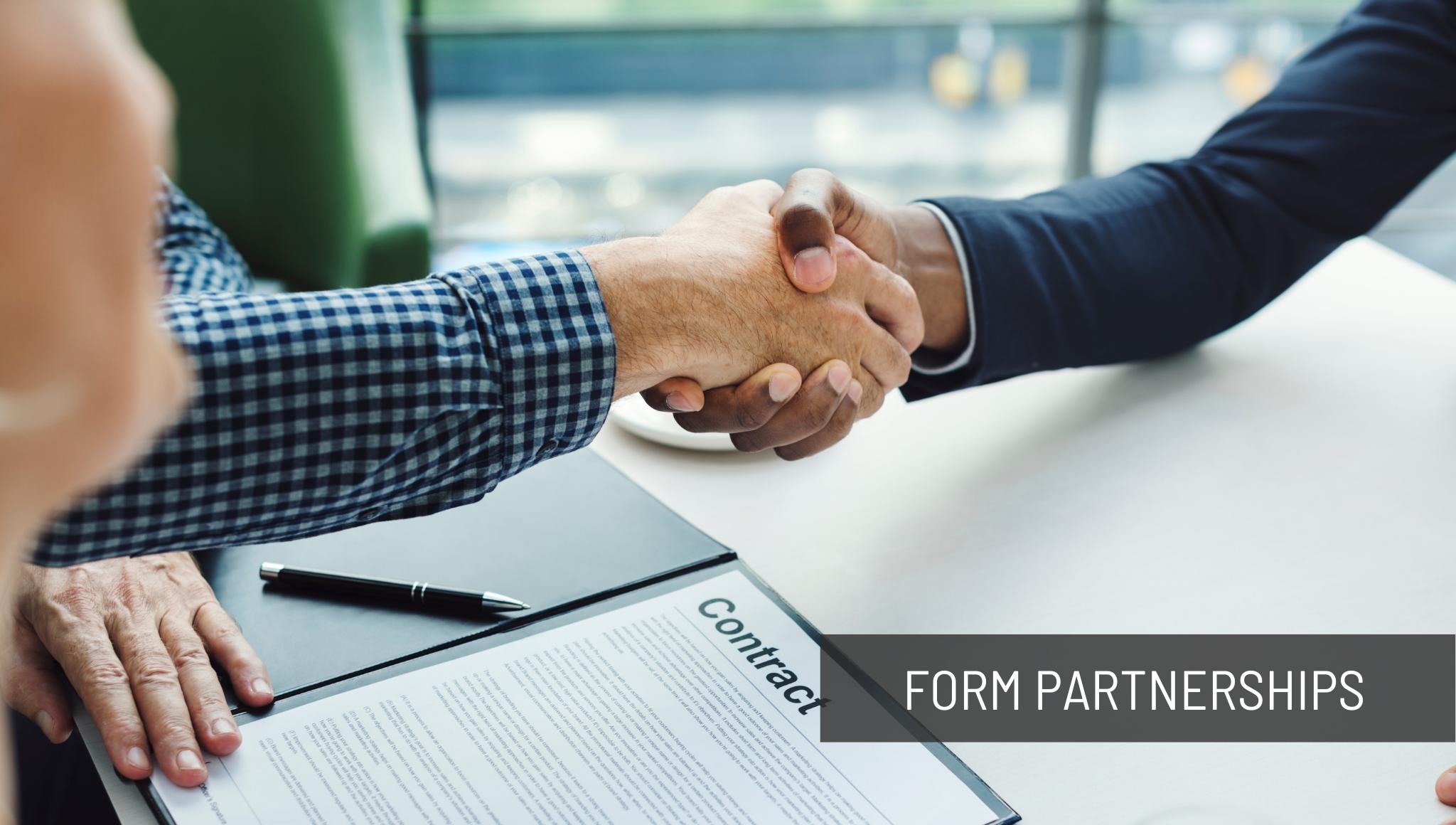 Form Partnerships